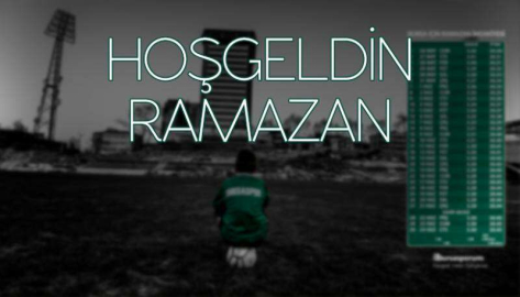 Ramazan imsakiyesi hazır!